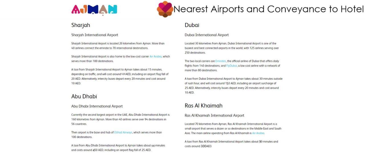 Hotel Al Smou - Maha Hospitality Group Ajman